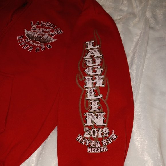 *SOLD* Laughlin River Run 2019 Zip Up Hoodie - Picture 8 of 10